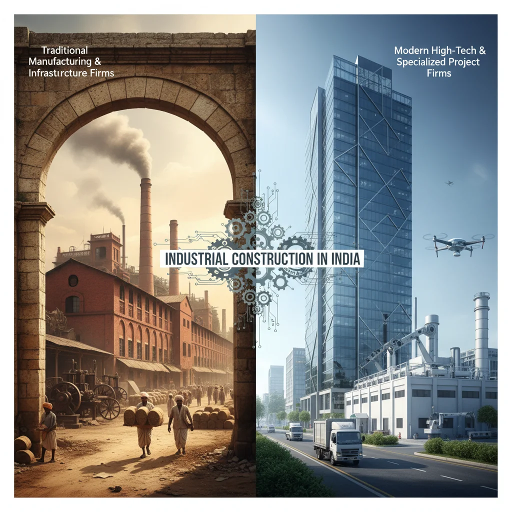 Visual for 2. The Main Types of Industrial Construction Firms in India
