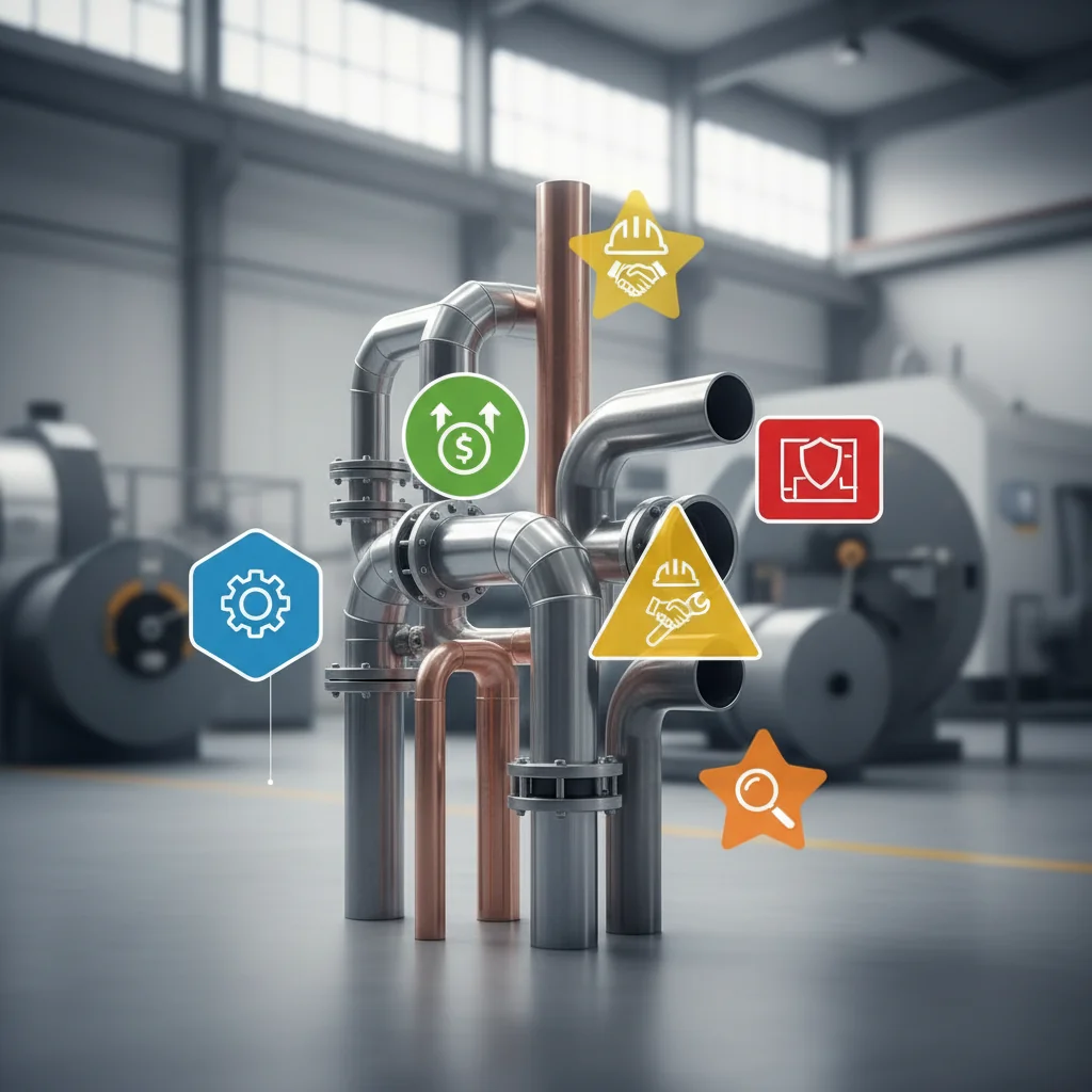 Visual for How to Choose an Industrial Piping Contractor: The 5-Metric Shortlist