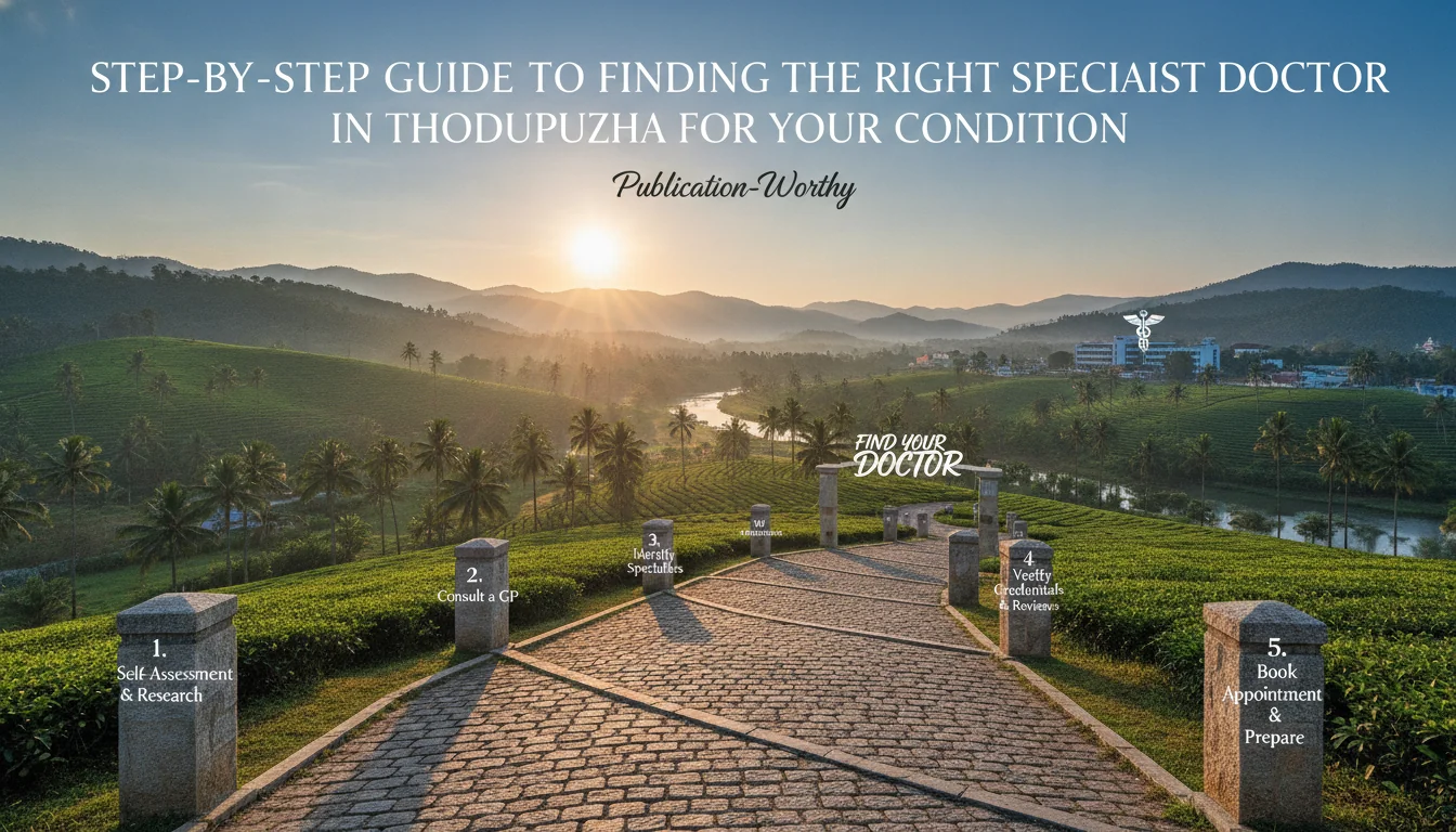 Featured image for Step‑by‑Step Guide to Finding the Right Specialist Doctor in Thodupuzha for Your Condition
