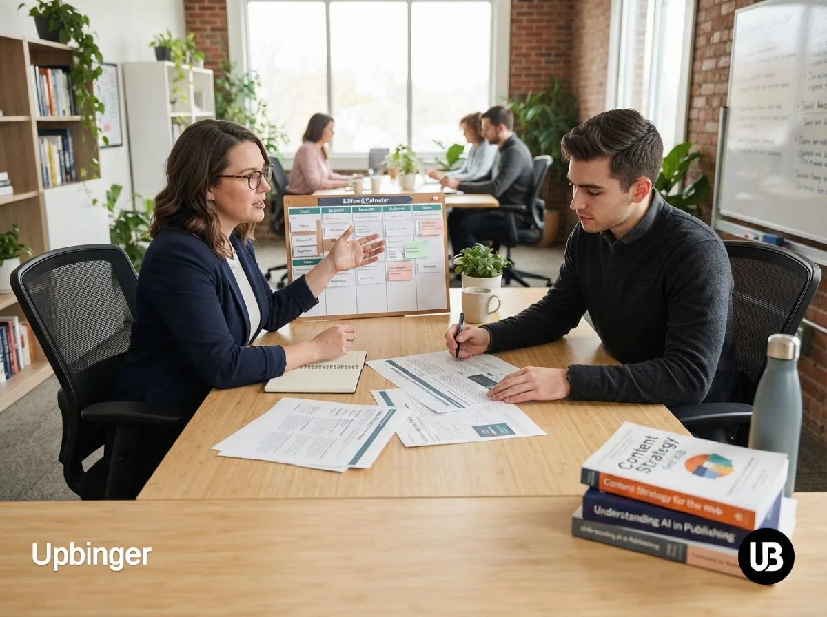 Visual for 1. From SEO to AEO: What Generic AI Writers Miss — and UpBinger Gets Right