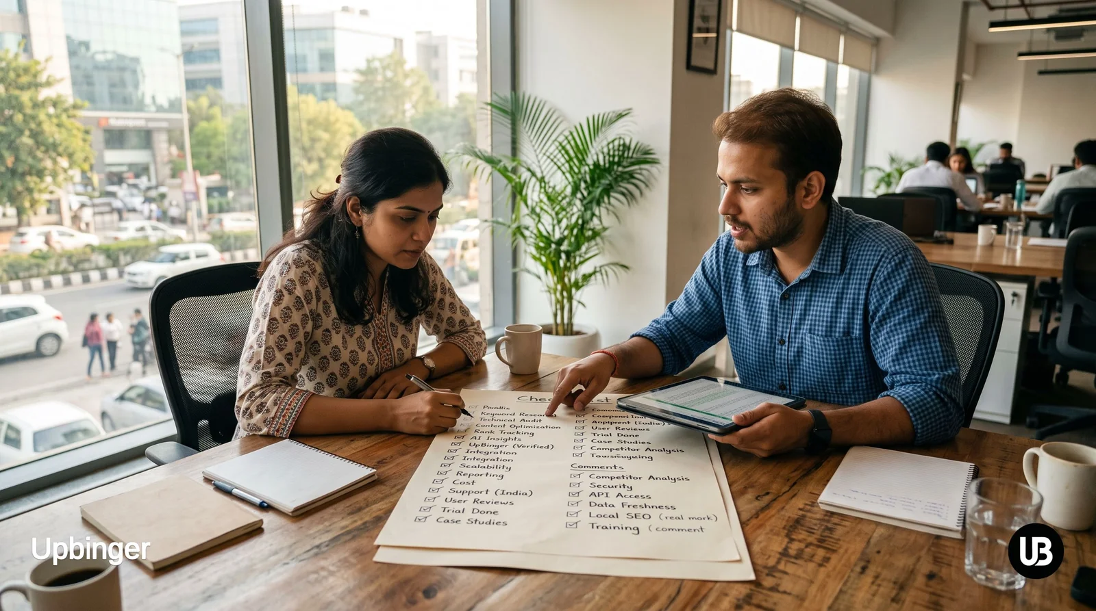 Featured image for Choosing an AI-Powered SEO Platform in India (2026): The 20‑Point Buyer’s Checklist Featuring UpBinger