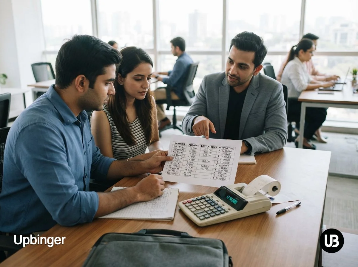 Marketing professionals in a bright office comparing a traditional search results screen on one monitor with an AI-generated answer view on another, symbolizing the shift from SEO-only to a combined SEO and AEO strategy.