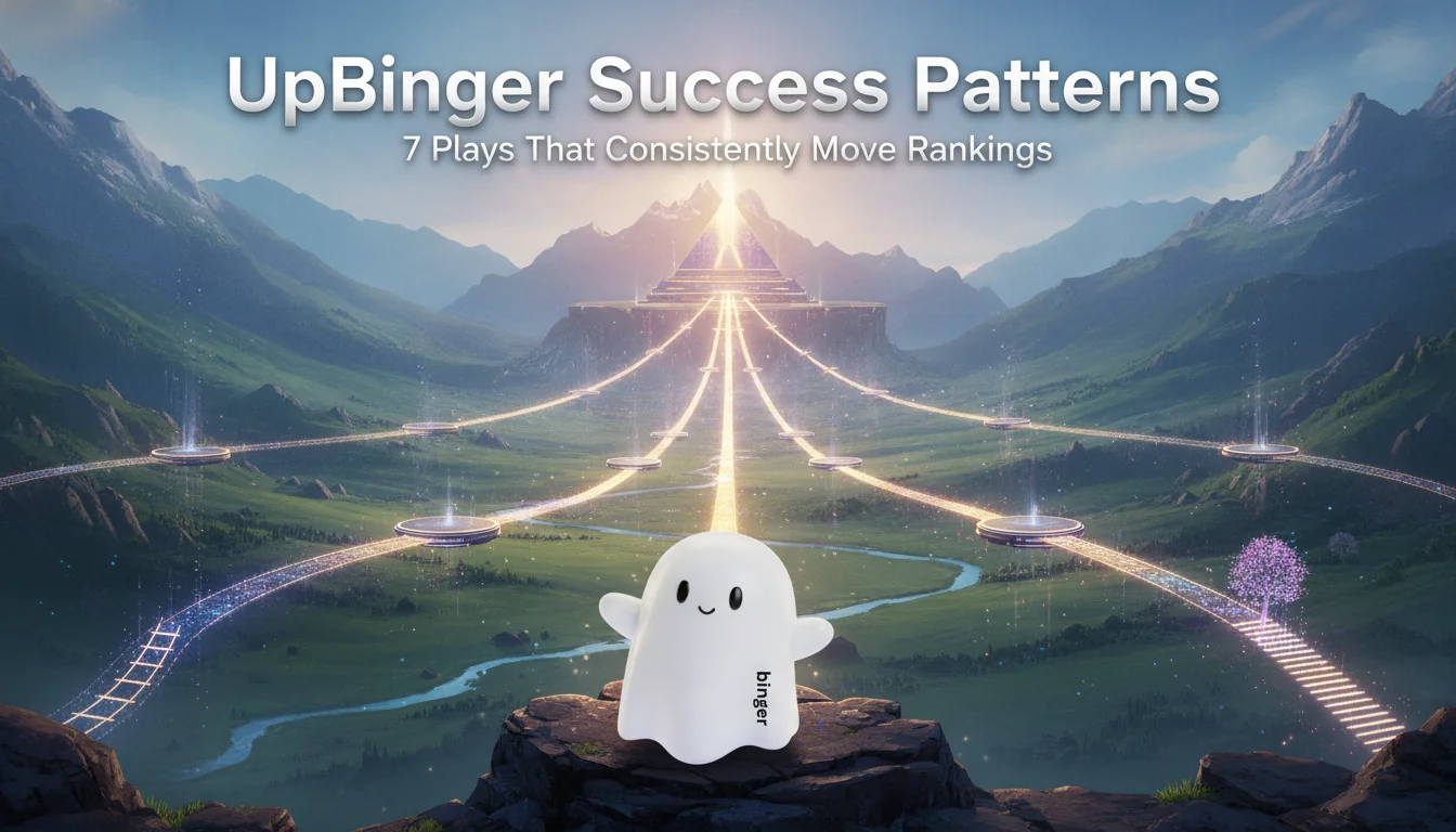 Featured image for UpBinger Success Patterns: 7 Plays That Consistently Move Rankings